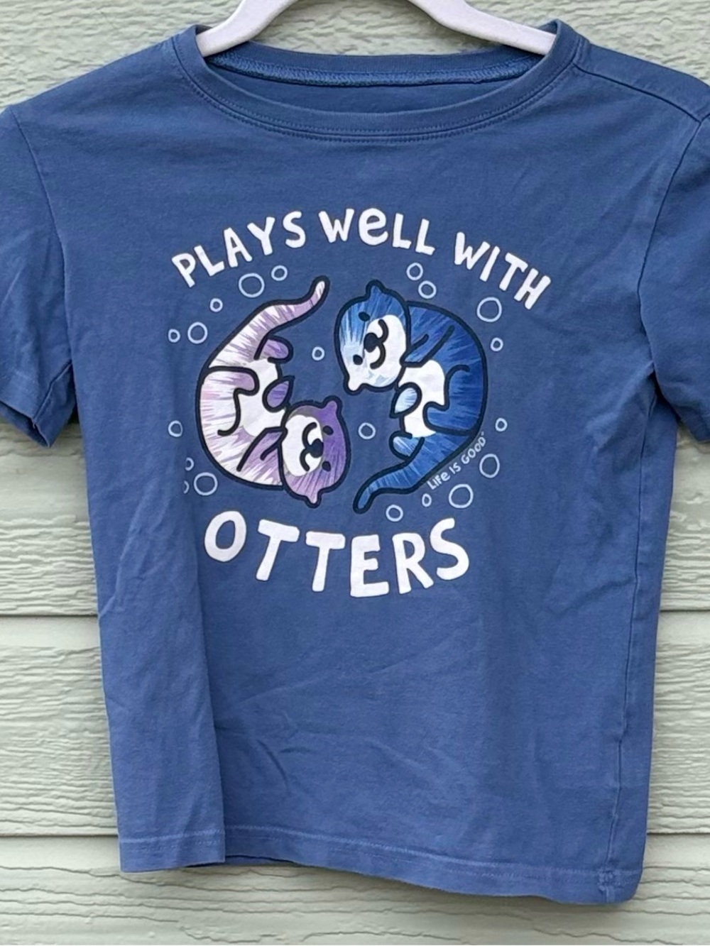 Life is Good Plays Well with Otters. Small